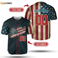 MLB Baseball Jersey Collection: America Flag Pack in Pattern - Personalized Baseball Shirt - Gift for Men Women - lylyprint.com