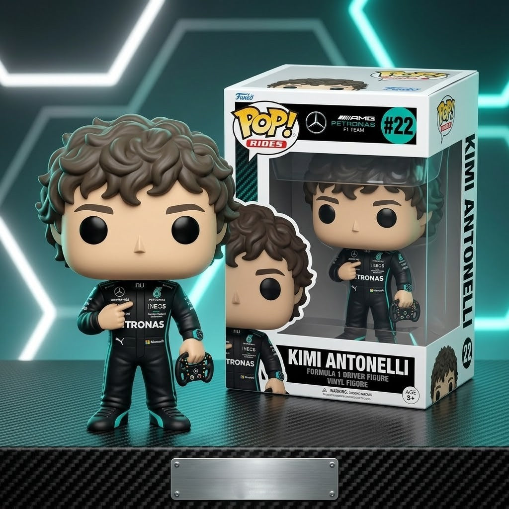 AMG Petronas F1 Team Kimi Antonelli Funko Pop Vinyl Figure