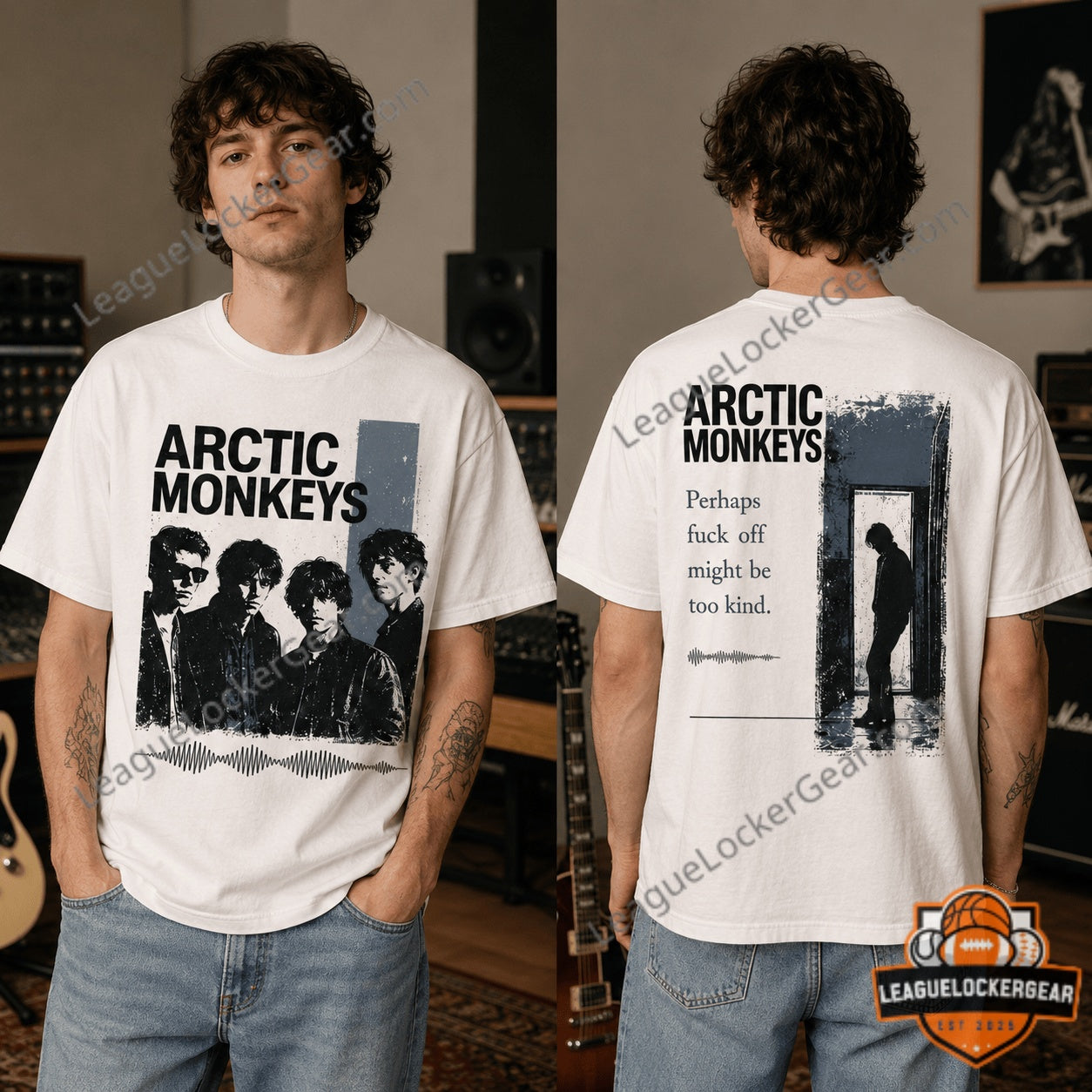 Arctic Monkeys 505 Song Lyric T-Shirt