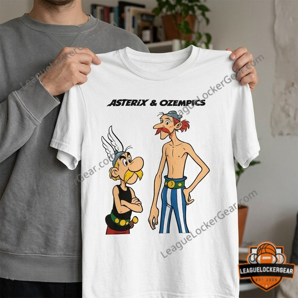 Asterix Ozempics Parody T-Shirt