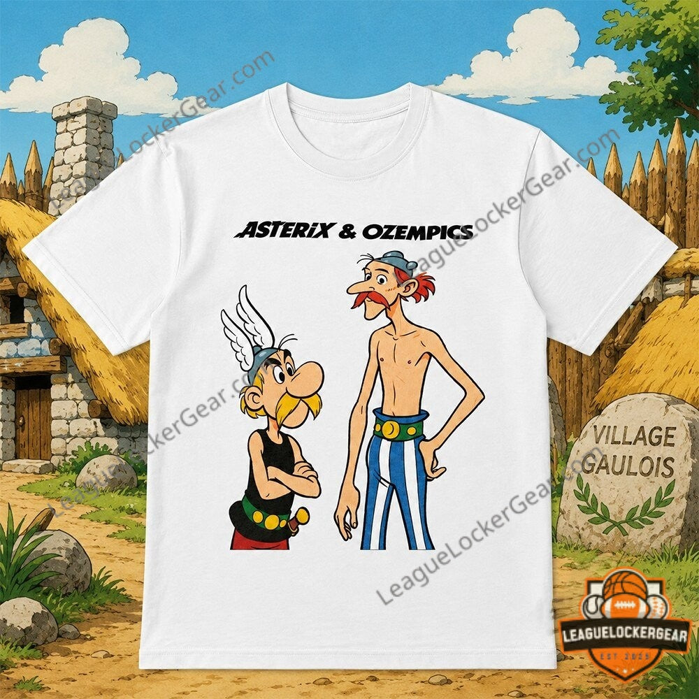 Asterix Ozempics Parody T-Shirt