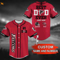 Atlanta Falcons Personalized Baseball Jersey Gift For Men Women - lylyprint.com