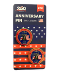 250th Anniversary Pins (2 Pack)(4 Variants)