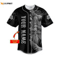 Bew Are The Old Man Black White Viking On Behance Warriors Raven Custom Baseball Jersey For Men Women - lylyprint.com