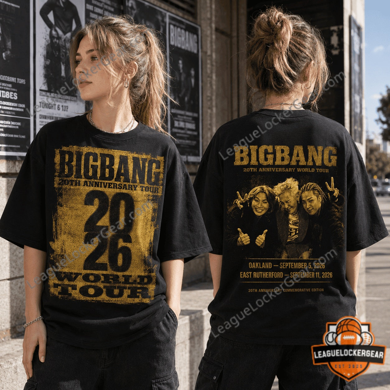BIGBANG 20th Anniversary World Tour 2026 T-Shirt