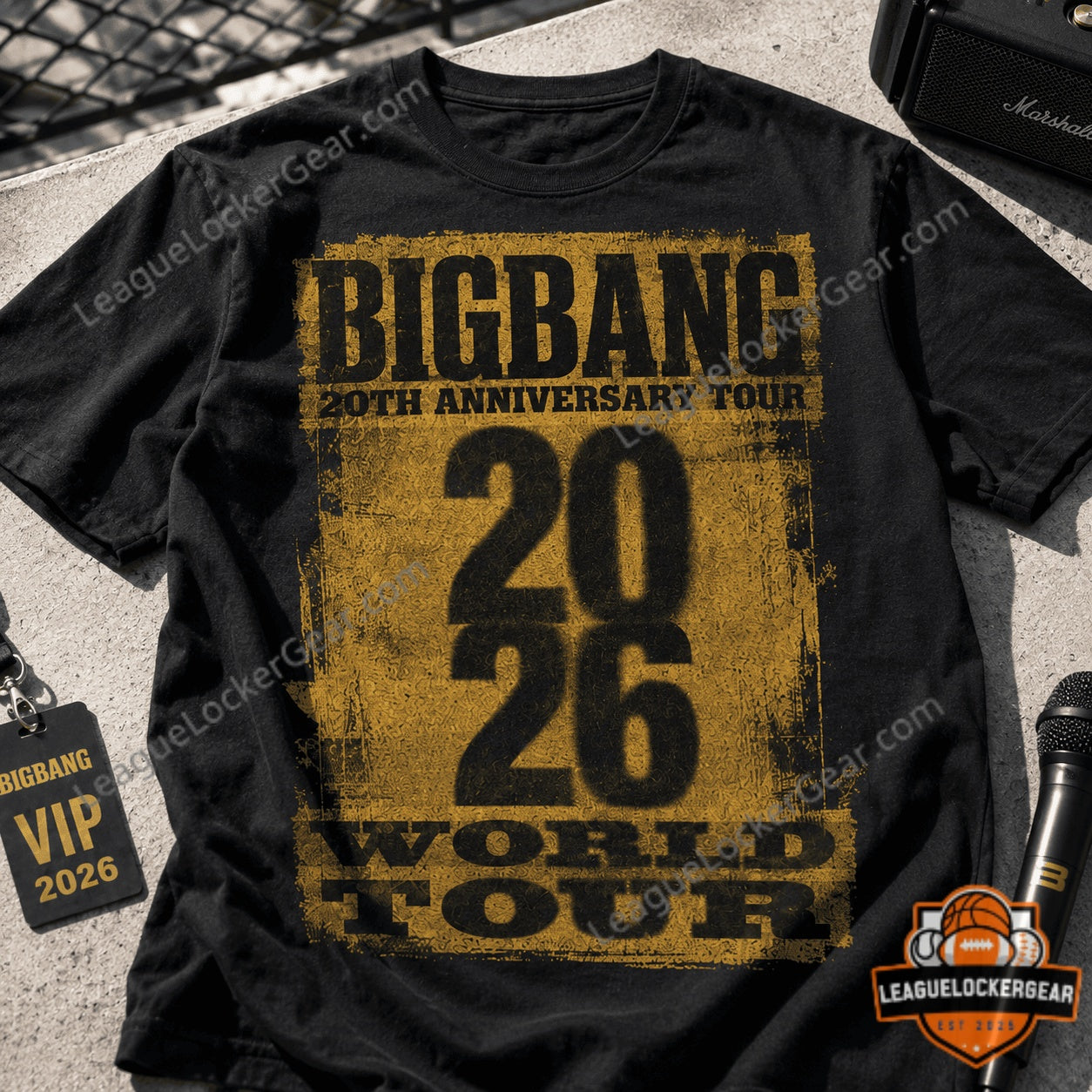 BIGBANG 20th Anniversary World Tour 2026 T-Shirt