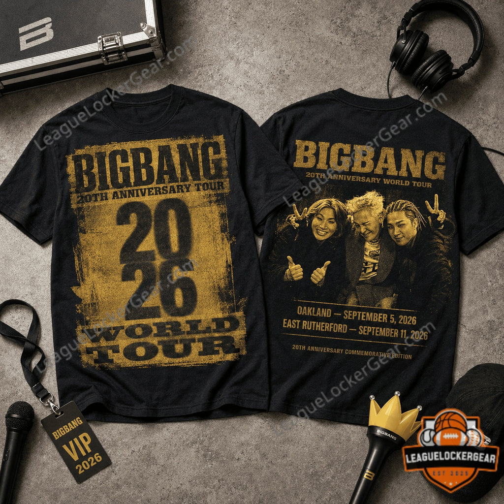 BIGBANG 20th Anniversary World Tour 2026 T-Shirt