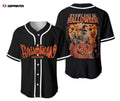 Black Happy Halloween Baseball Jersey Shirt, Perfect Holiday Gift For Adult, Youth, Kids - Aopprinter