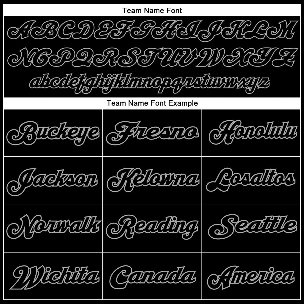 Custom Black Black-Gray Mesh Authentic Throwback Football Jersey