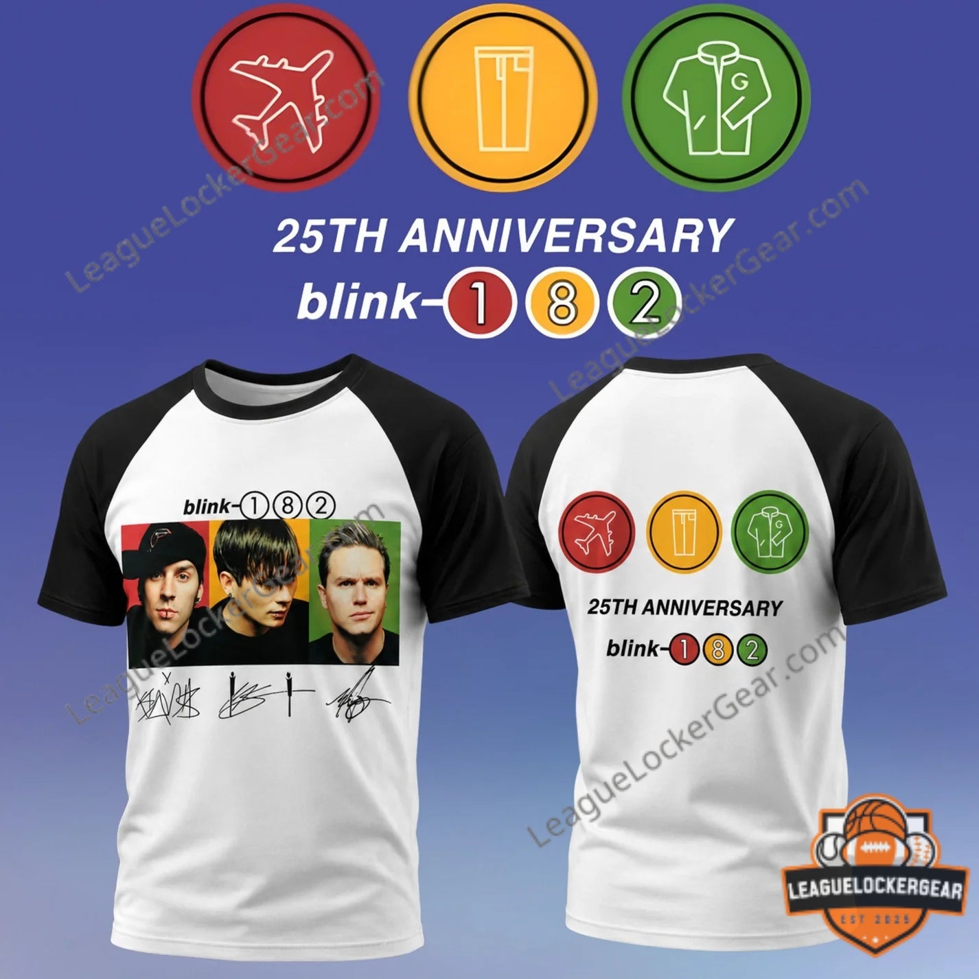 blink-182 25th Anniversary T-Shirt