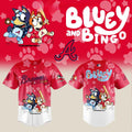 Blue &amp; Bingo Atlanta Braves MLB Sport Team Baseball Jersey