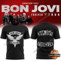 Bon Jovi Forever Tour Black T-Shirt