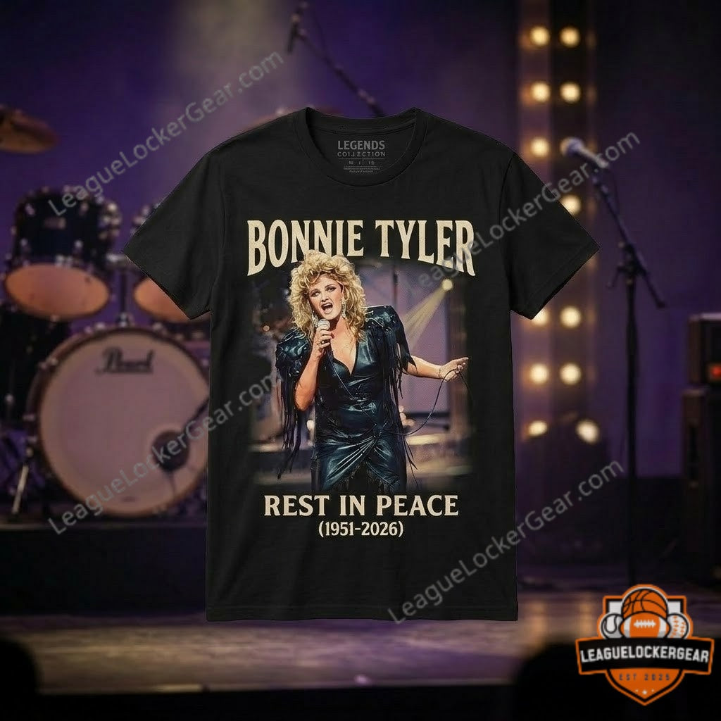 Bonnie Tyler Rest In Peace 2026 Total Eclipse T-Shirt