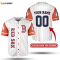 Custom Boston Red Sox MLB Jersey Shirt - Exclusive Collection - lylyprint.com