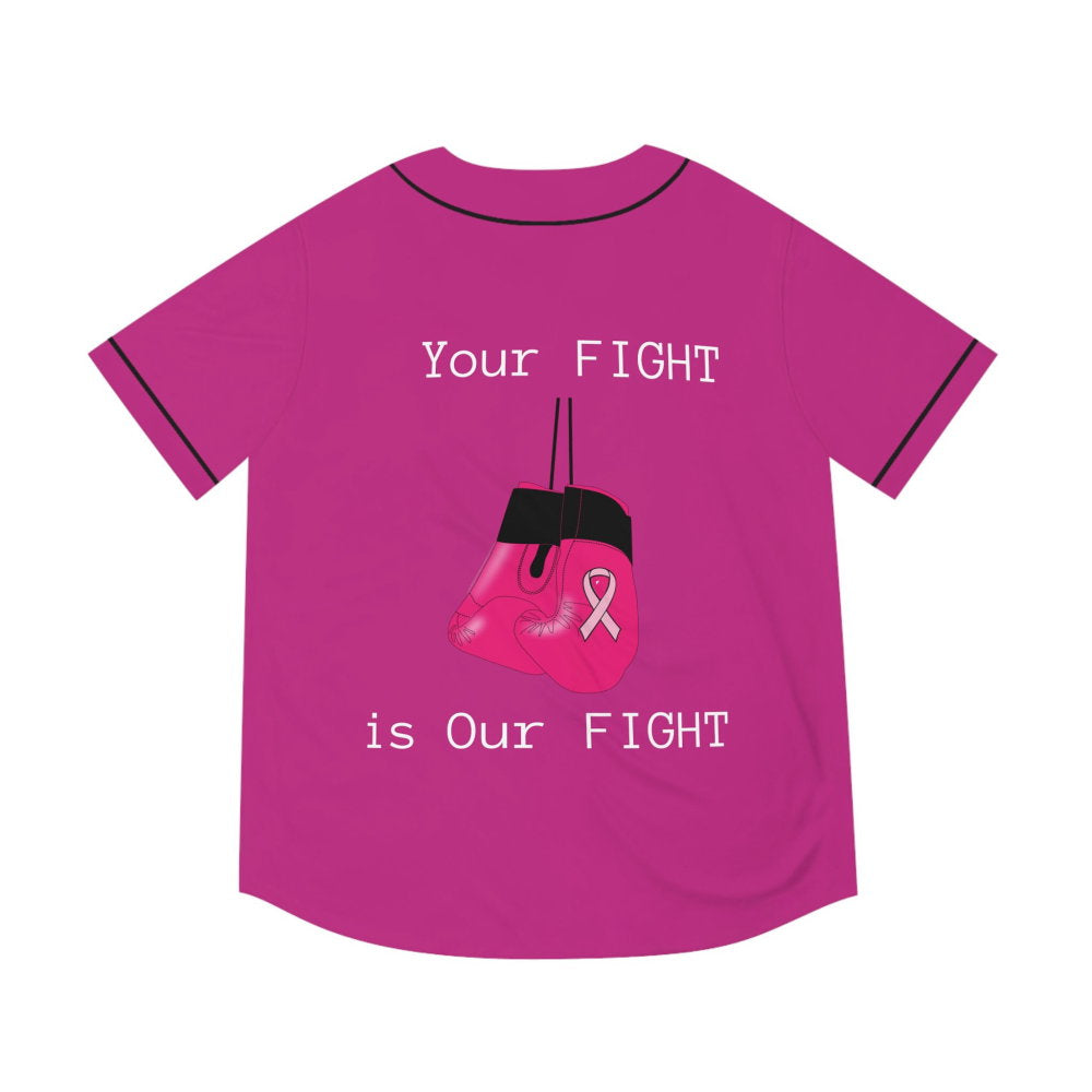 Breast cancer awareness Baseball Jersey - lylyprint.com