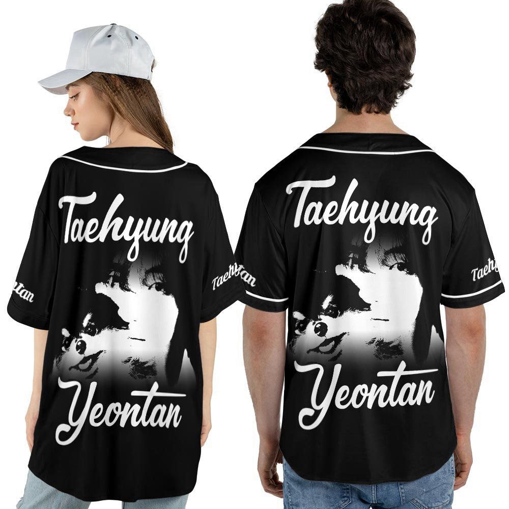 BTS V Kpop Baseball Jersey For Men Women, Layover Album Baseball Jersey For Men Women - lylyprint.com