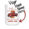 Fall Is Better in A Small Town Personalized Mug