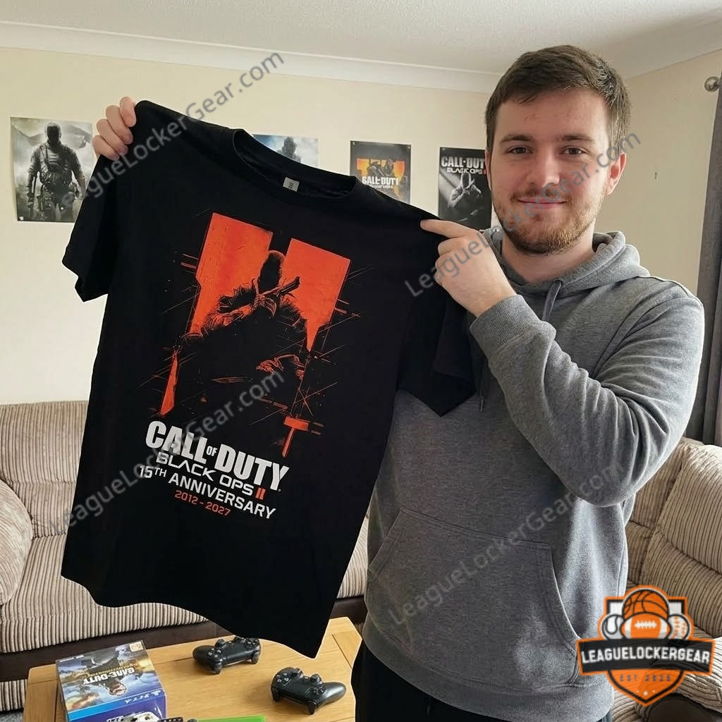 Call of Duty Black Ops II 15th Anniversary 2012-2027 T-Shirt