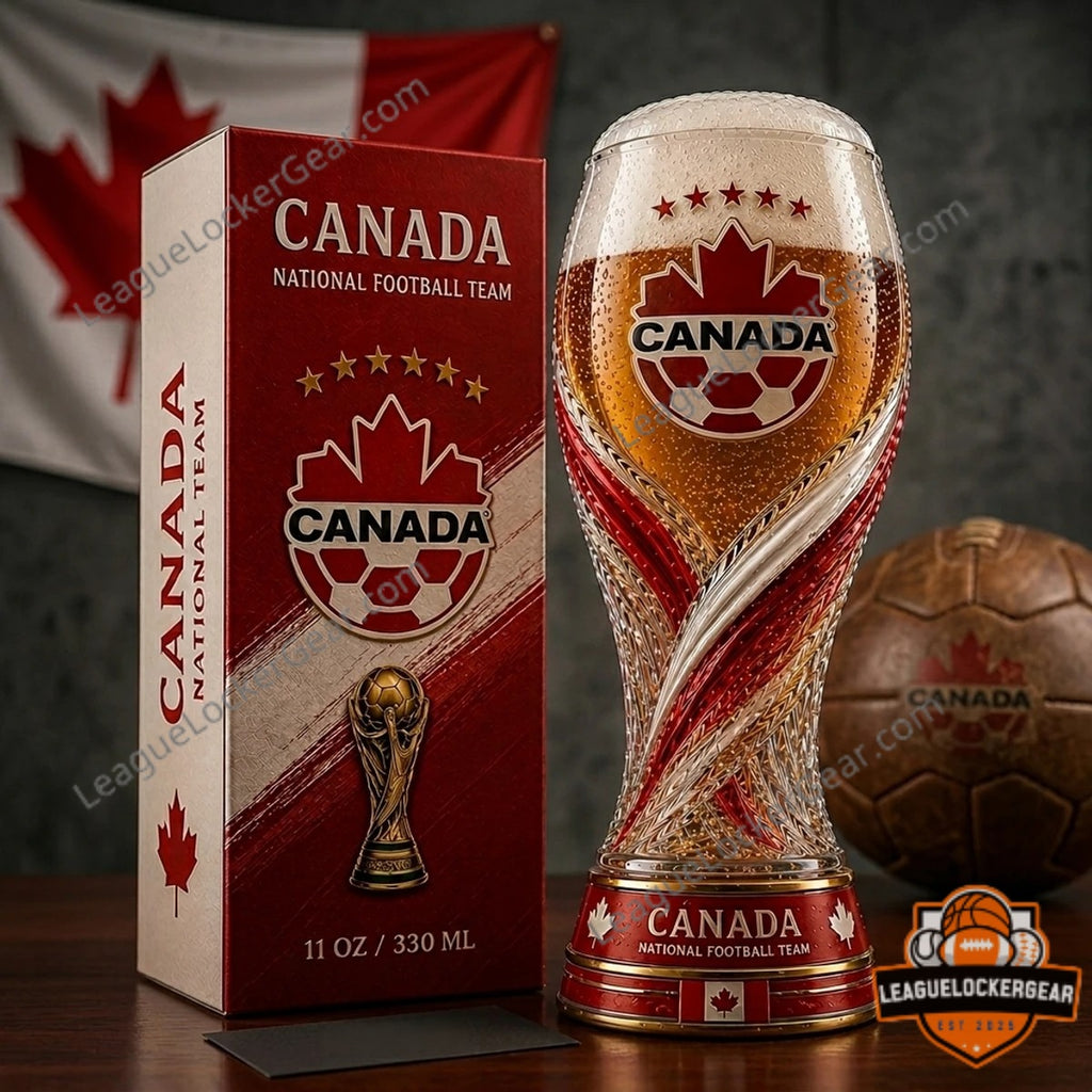 Canada World Cup 2026 Trophy Beer Glass