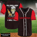 Captain Morgan Baseball Jersey: Laugh Cry and Kill You - Ultimate Fan Gear - Aopprinter