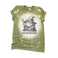 Tism M'Lord Wizard Frog Graphic Tee, Lime Green
