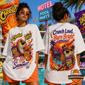 Cheetos Takis Too Hot For Summer Pool Party Cheetah T-Shirt