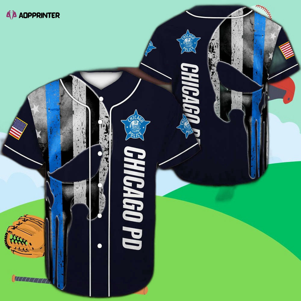 Chicago Police Department Baseball Jersey - Aopprinter