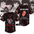 Christmas Stones Script Tongue Baseball Jersey Shirt, Rock And Roll Baseball Jersey, Rolling Jersey Shirt, Music Lover Baseball Shirt - Aopprinter