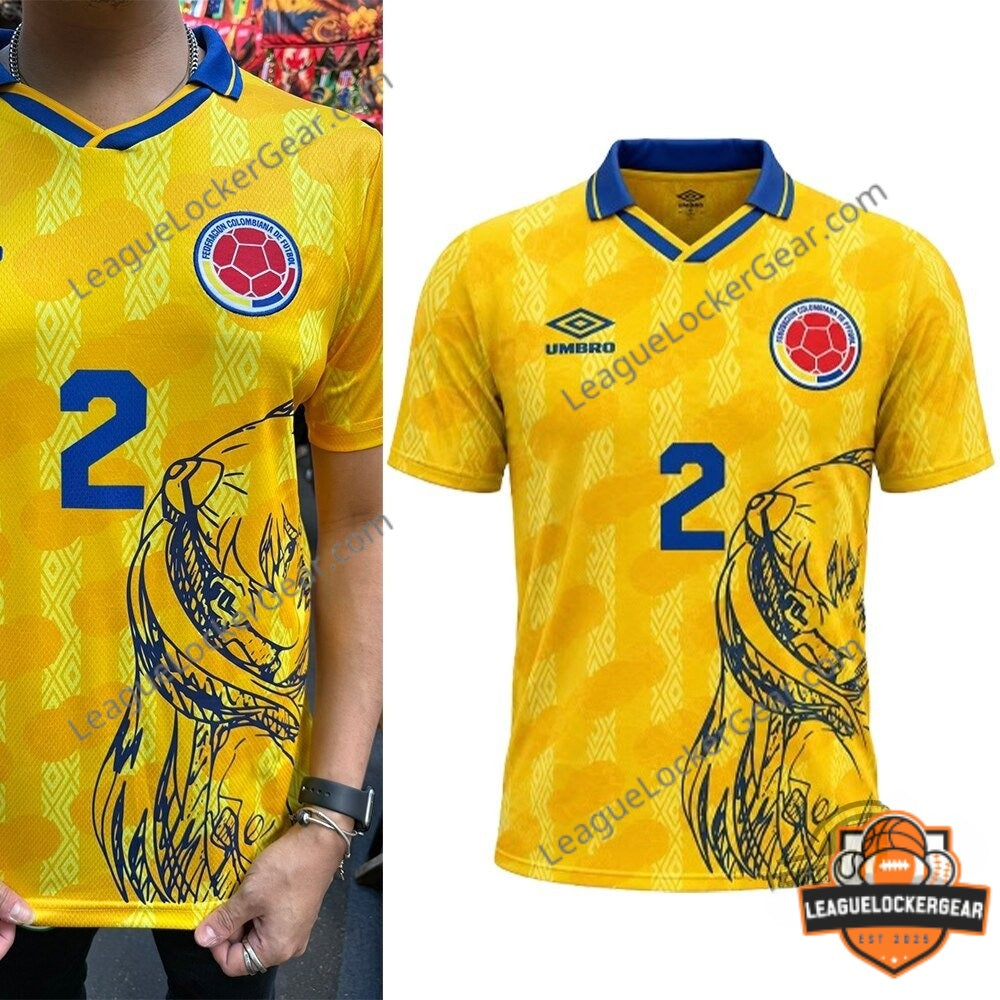 Colombia x Neon Genesis Evangelion World Cup 2026 Jersey