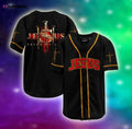 Colorful Jesus Saved My Life Cross Baseball Jersey Adult Unisex S-5XL - Aopprinter