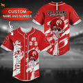Cornell Big Red Personalized Baseball Jersey - lylyprint.com