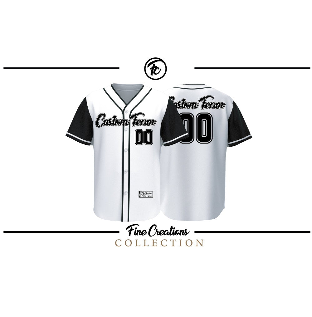 Custom Baseball Jersey, Black Baseball Jersey - lylyprint.com