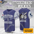Custom Colorado Rockies Baseball Jersey - Official MLB Merchandise - Gift for Men Women - lylyprint.com