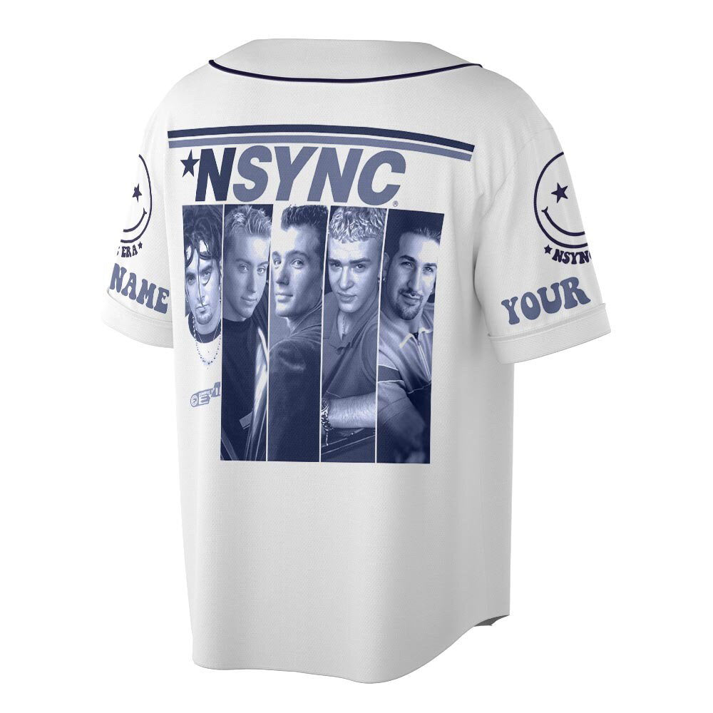 Custom Name In my Nsync Reunion Era Music Baseball Jersey - lylyprint.com