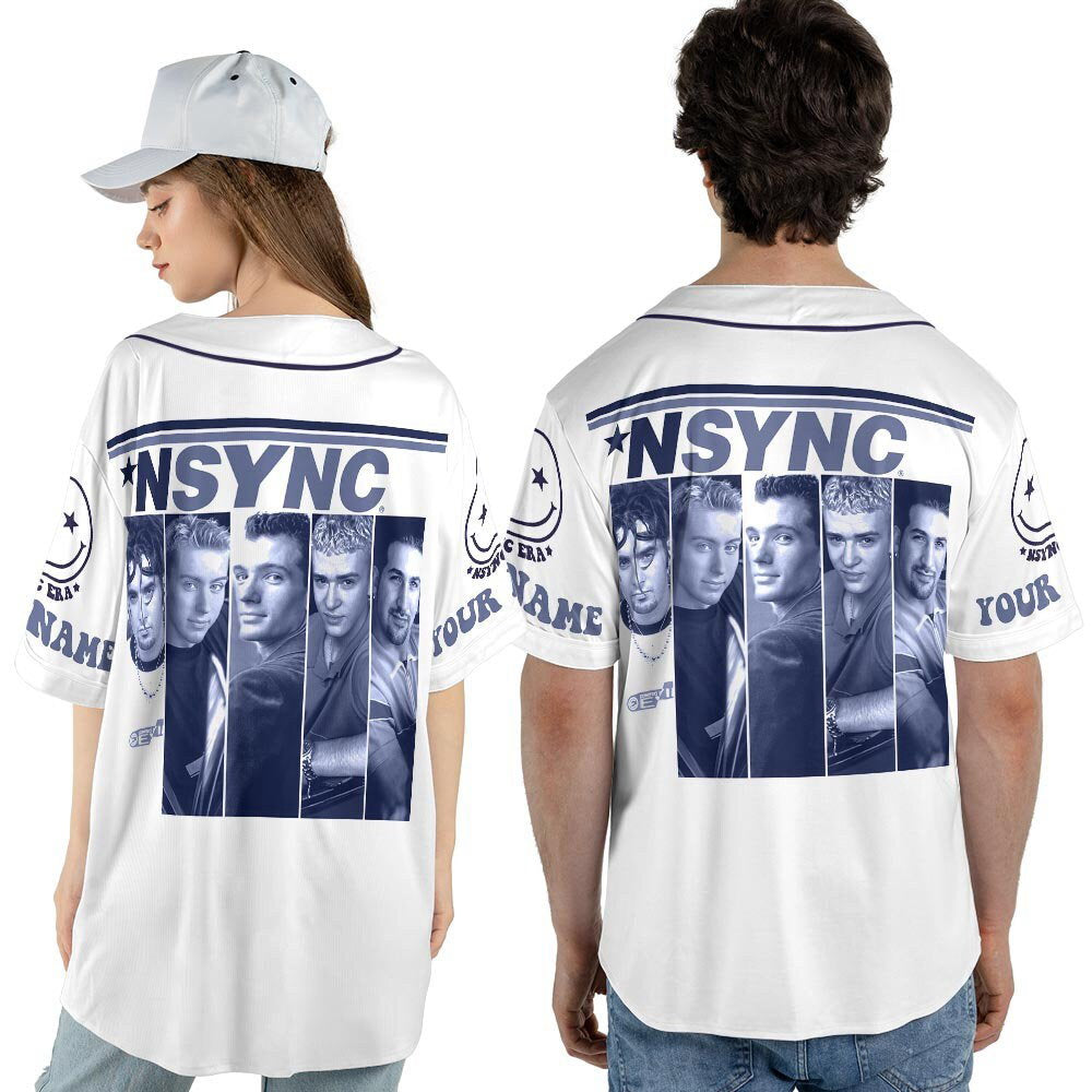 Custom Name In my Nsync Reunion Era Music Baseball Jersey - lylyprint.com