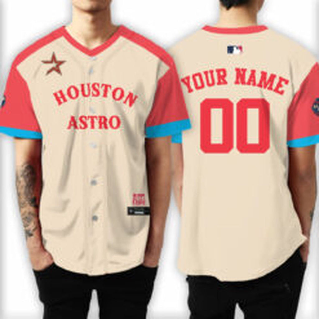 Custom Houston Astros MLB Jersey - Perfect Birthday Gift for Baseball Fans! - lylyprint.com