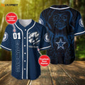 Dallas Cowboys Baseball Jersey Custom Name And Number Fan Gifts - lylyprint.com
