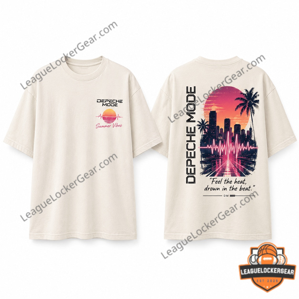 Depeche Mode Summer Vibes 3D T-Shirt