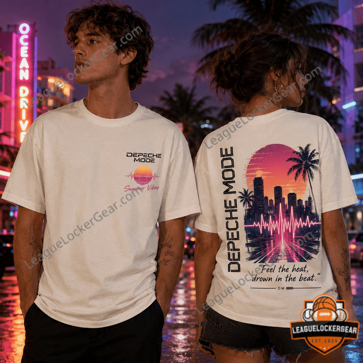 Depeche Mode Summer Vibes 3D T-Shirt