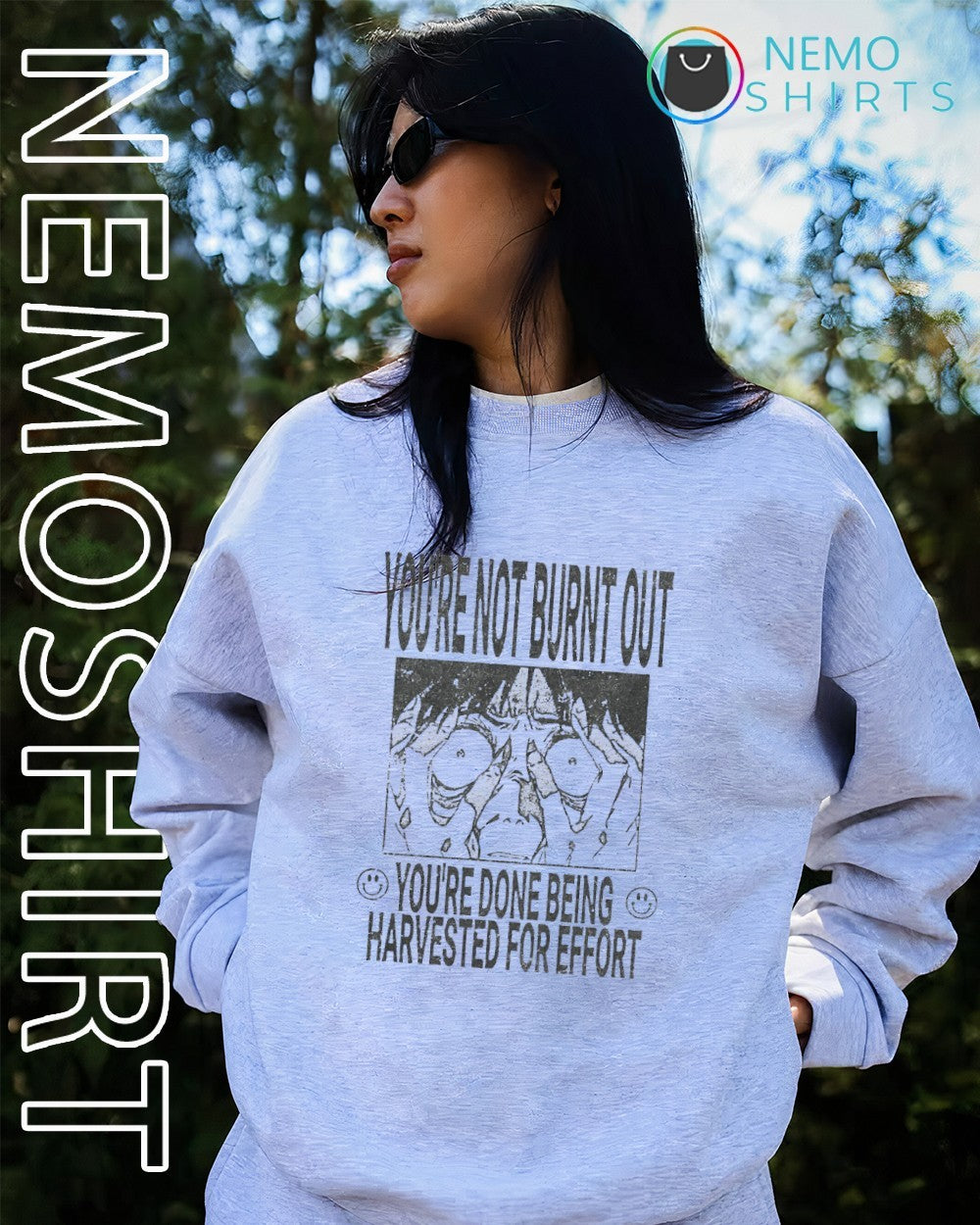 You’re not burnt out you’re done being harvested for effort shirt