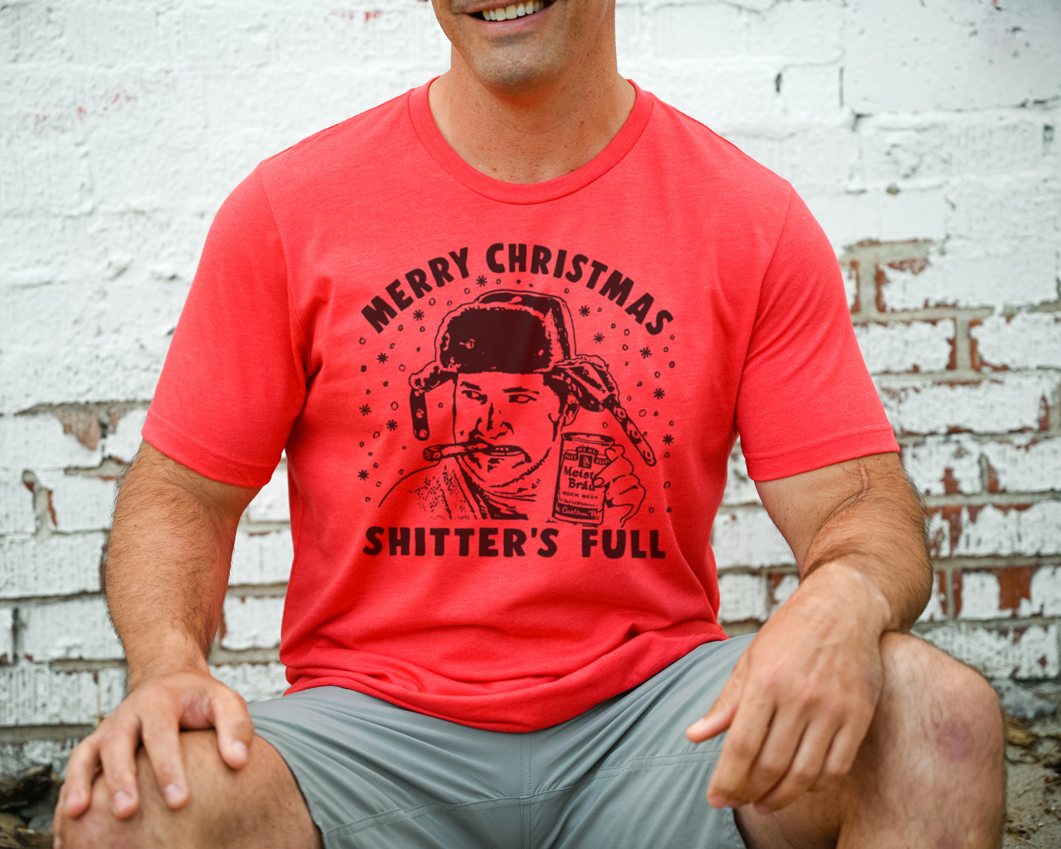 Shitters Full Cousin Eddie Christmas T-Shirt