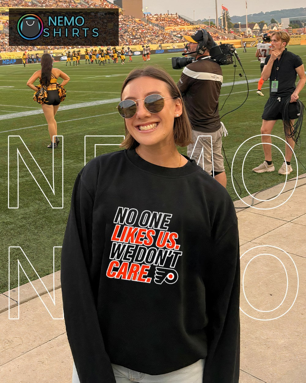 No one like us we don’t care Philadelphia Flyers shirt