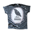 Nevermind Raven Graphic Charcoal Bleached Tee