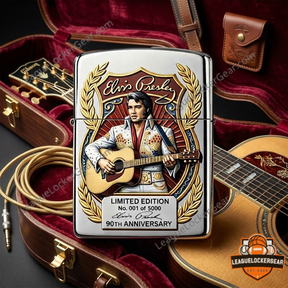 Elvis Presley 90th Anniversary Zippo Lighter