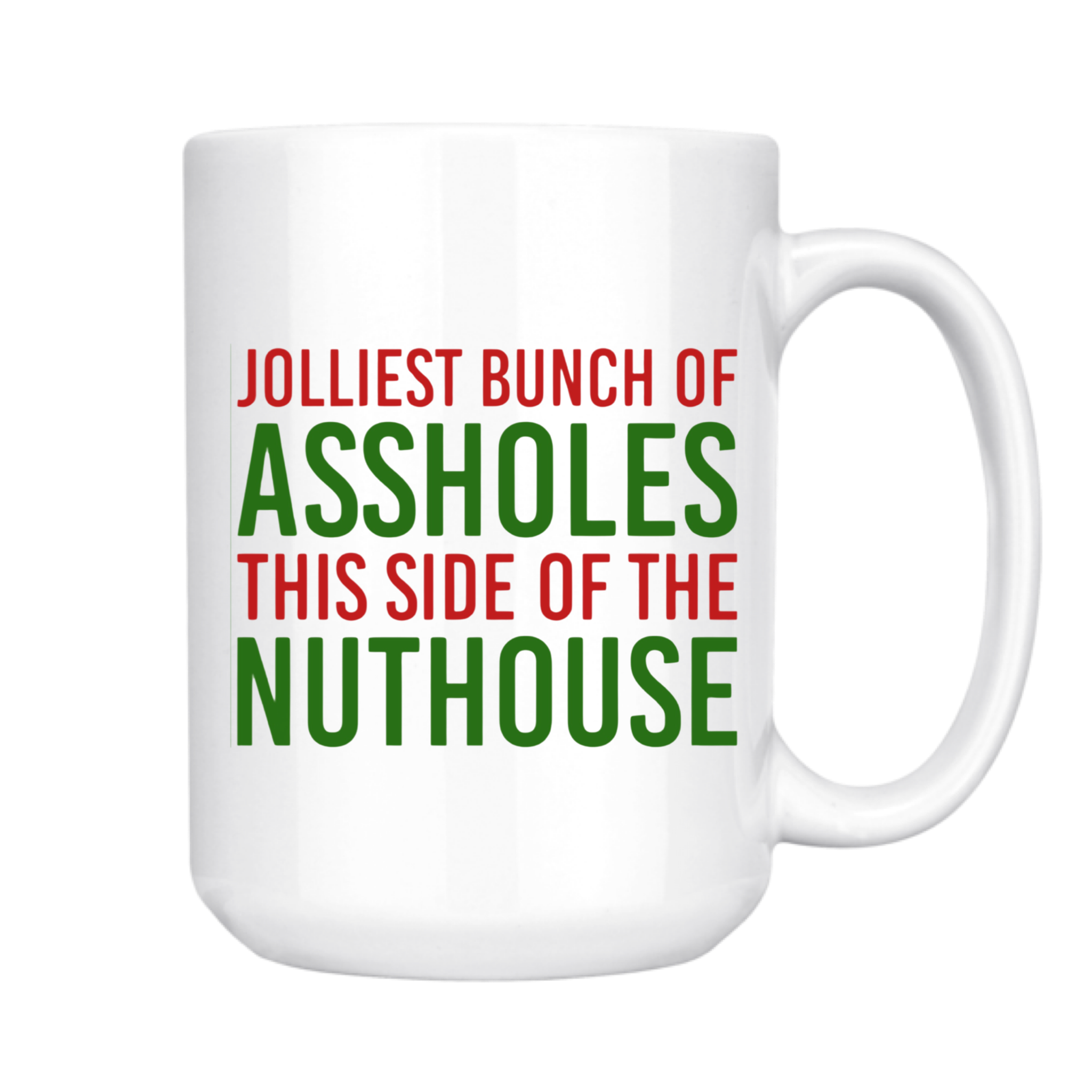 Jolliest Bunch Christmas Mug