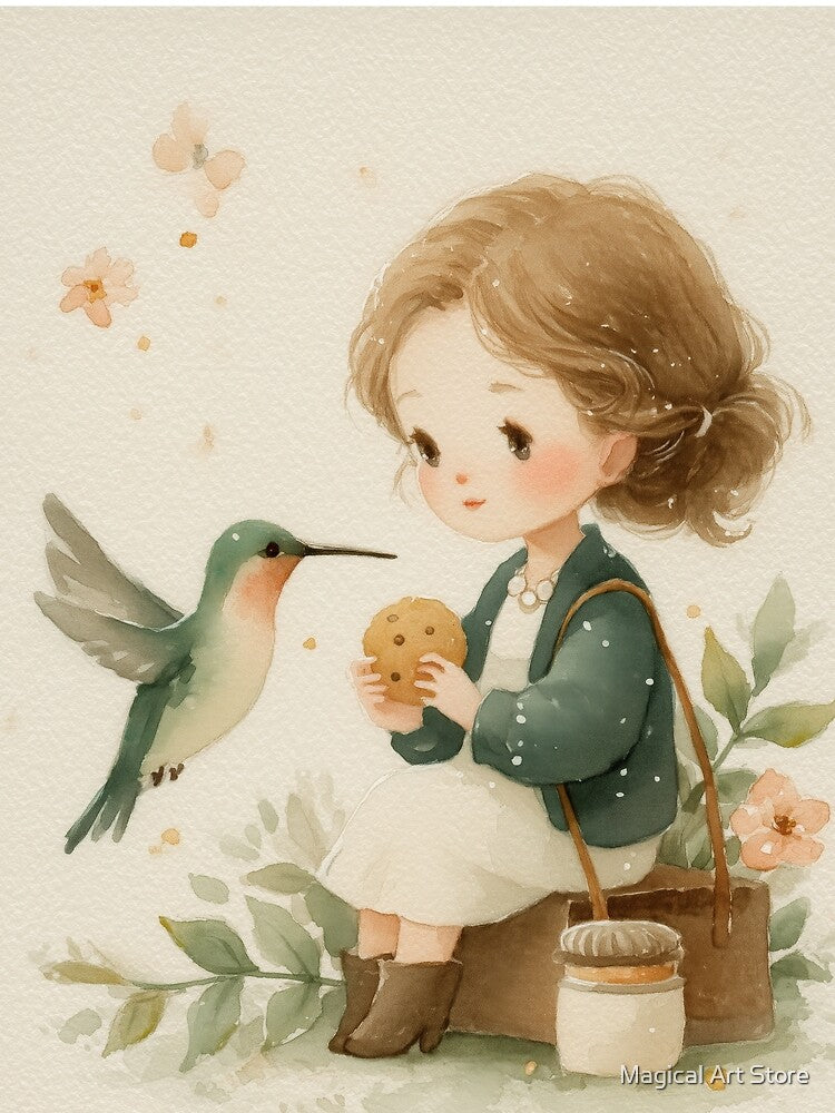 The Little Picnic Whisper by Magical Art Store