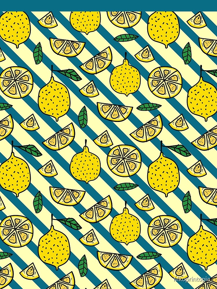 Vintage Lemon Pattern by Wayo29