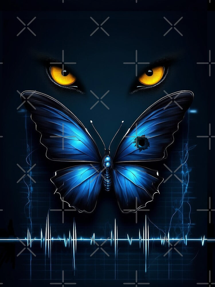 A wolf and a butterfly - novel swag by Lina C. Eleste by LinaC.Eleste