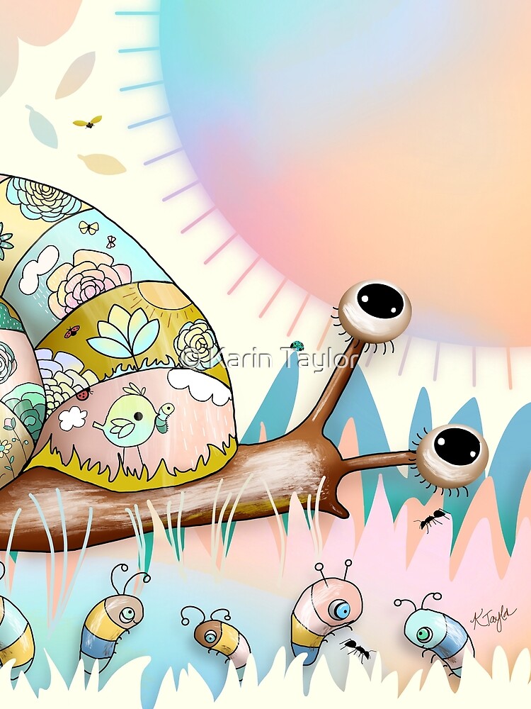 Garden Snail by Karin Taylor