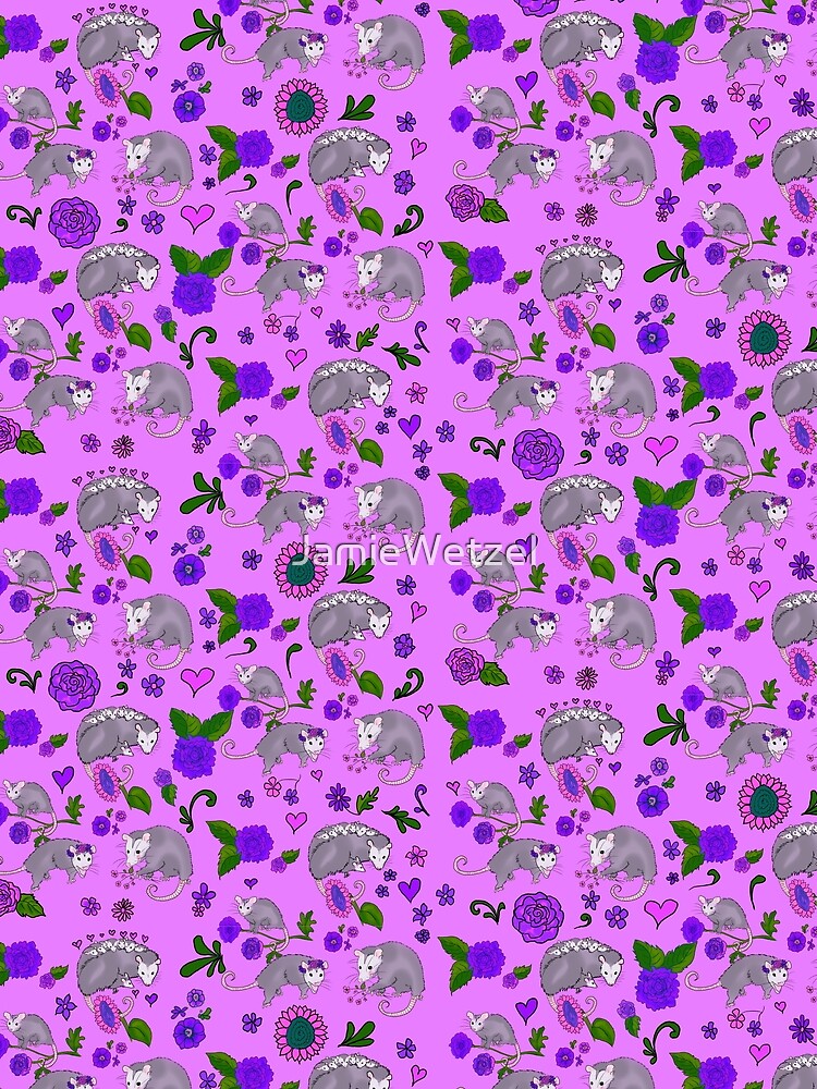 Trash Royalty Possums But Make It Trippy Pastel Goth This Time by JamieWetzel